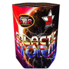 Galactic Storm By Brightstar available from Cardiff Fireworks