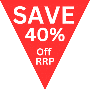 Save 40% off RRP