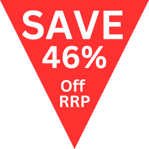 Save 46% off RRP