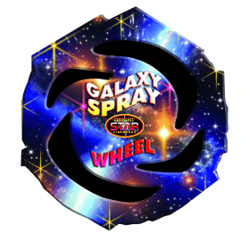 Galaxy Spray Catherine Wheel