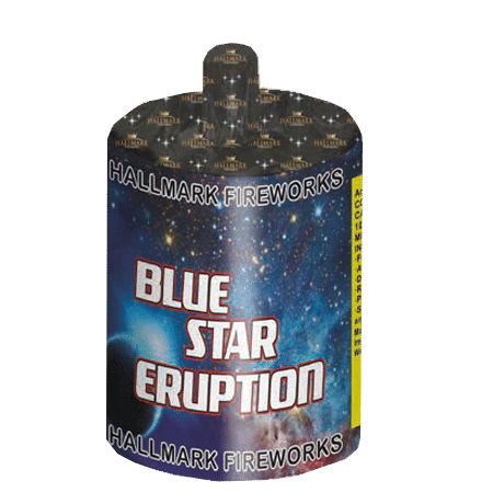 Blue Star Eruption Mine From Hallmark Fireworks