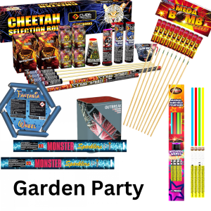 Garden Party Pack Available From Cardiff Fireworks