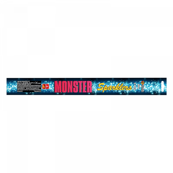 Monster Gold Sparklers From Cube Fireworks