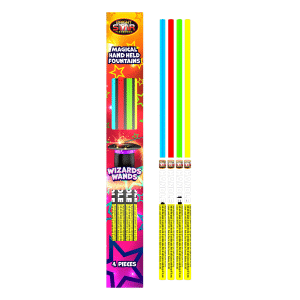 Wizard Wands Hand Held Fountains From Brightstar Fireworks